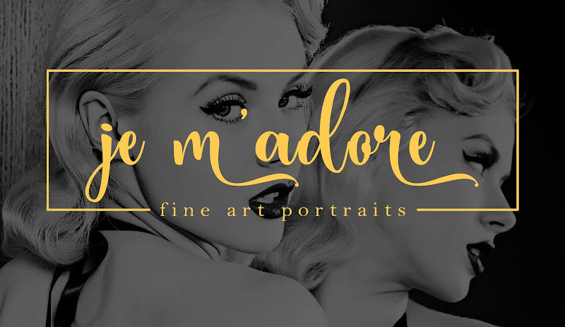 Boudoir & Pin-up Photography by Je M’adore Fine Art Portraits